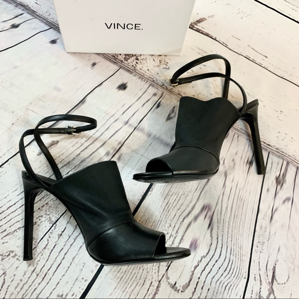 Vince Grace Open Toe Ankle Strap Sandal 8 - Picture 10 of 15